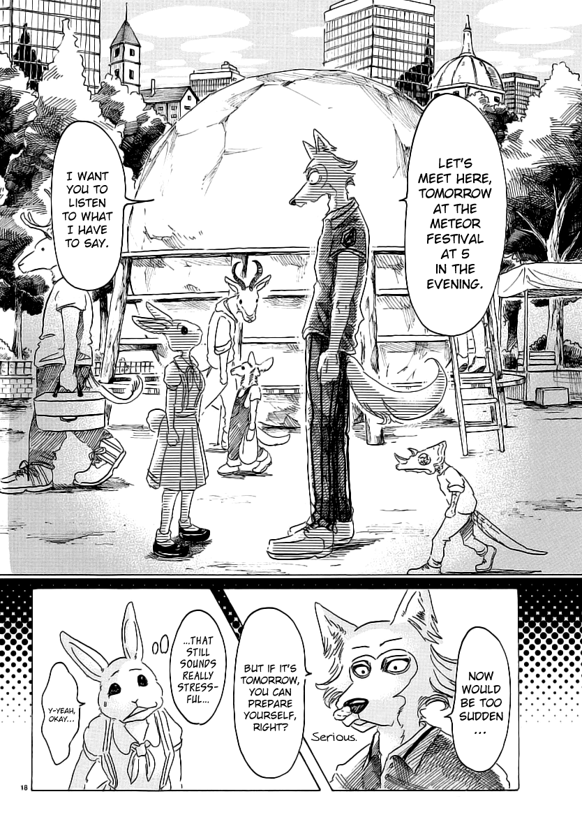 Beastars Chapter 34 page 17 - Chapter 34: A Meek Bodyguard