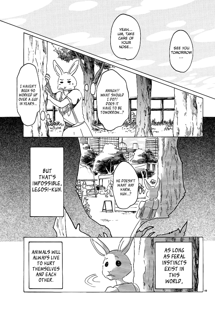 Beastars Chapter 34 page 18 - Chapter 34: A Meek Bodyguard
