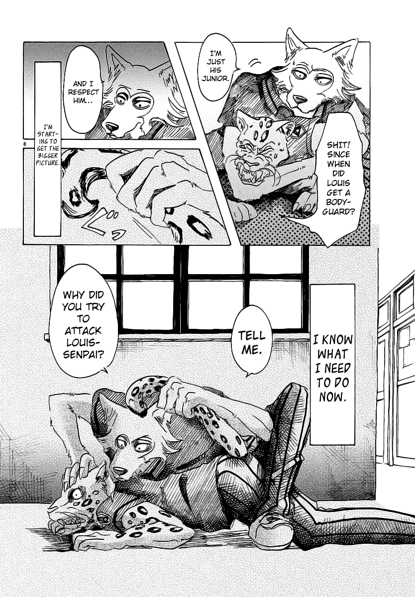 Beastars Chapter 34 page 7 - Chapter 34: A Meek Bodyguard