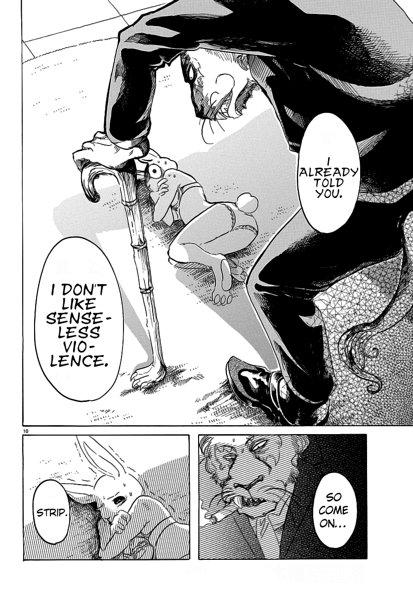 Beastars Chapter 35 page 10 - Chapter 35: The Physiology of Taste