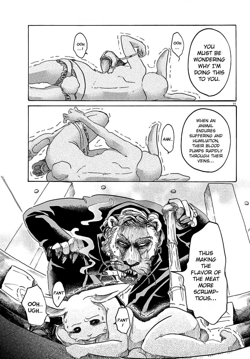 Beastars Chapter 35 page 11 - Chapter 35: The Physiology of Taste