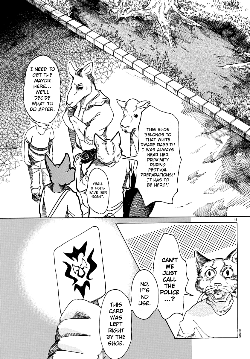 Beastars Chapter 35 page 15 - Chapter 35: The Physiology of Taste