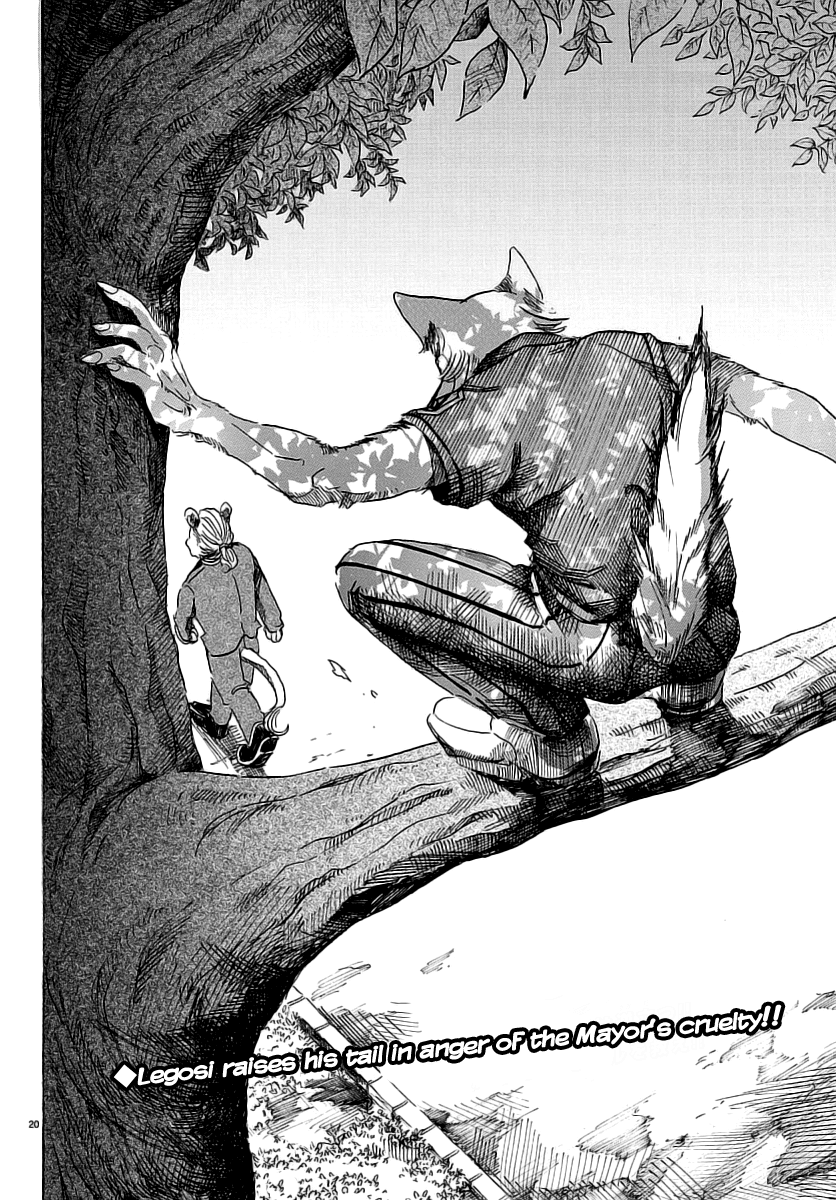 Beastars Chapter 35 page 19 - Chapter 35: The Physiology of Taste