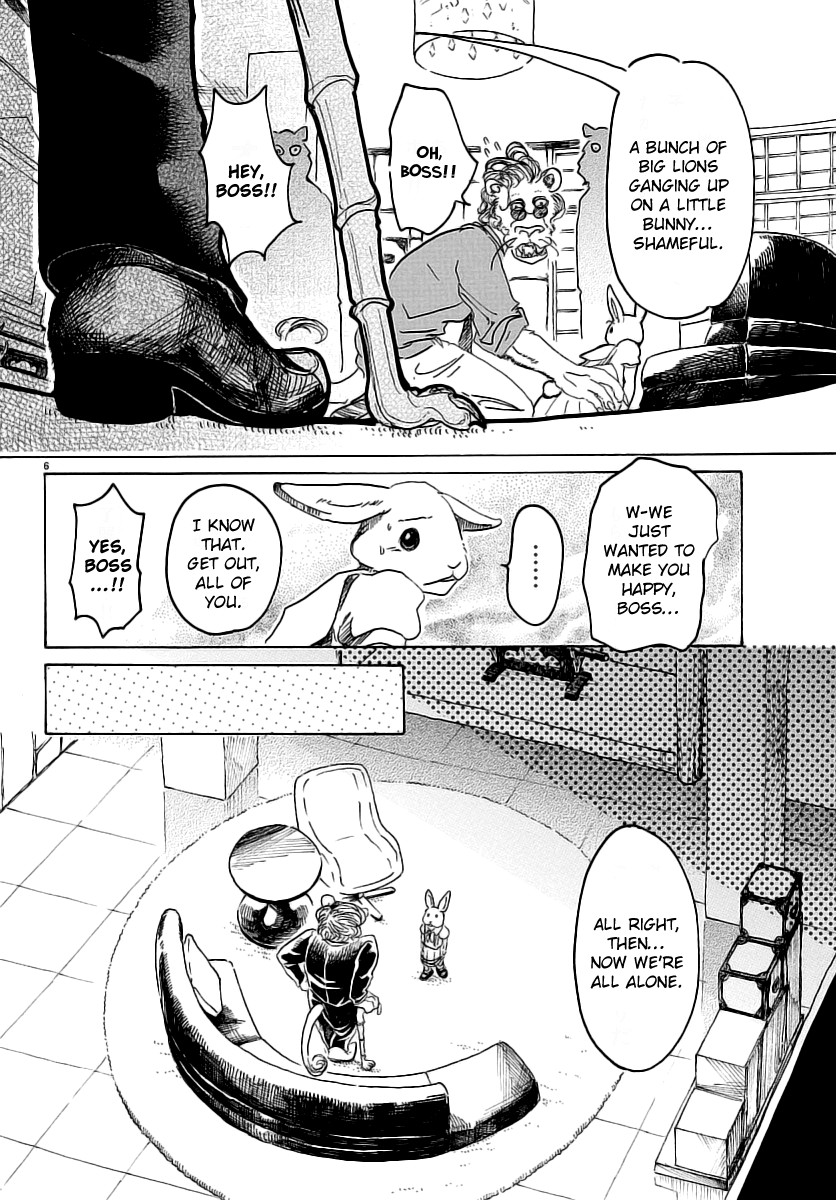 Beastars Chapter 35 page 6 - Chapter 35: The Physiology of Taste