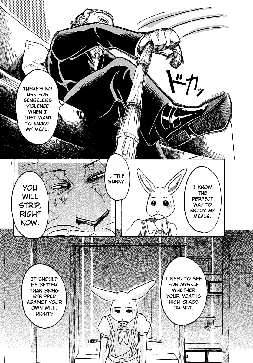 Beastars Chapter 35 page 8 - Chapter 35: The Physiology of Taste