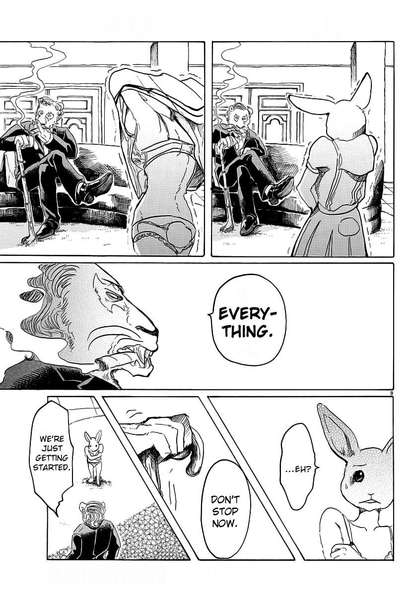 Beastars Chapter 35 page 9 - Chapter 35: The Physiology of Taste