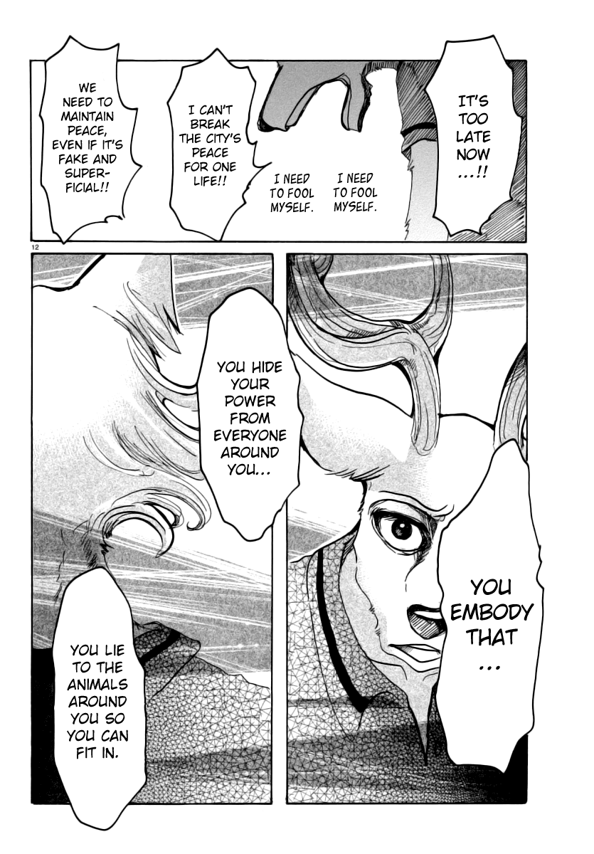 Beastars Chapter 36 page 12 - Chapter 36: To Raise a Fist