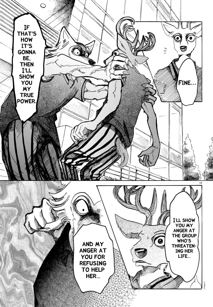 Beastars Chapter 36 page 13 - Chapter 36: To Raise a Fist