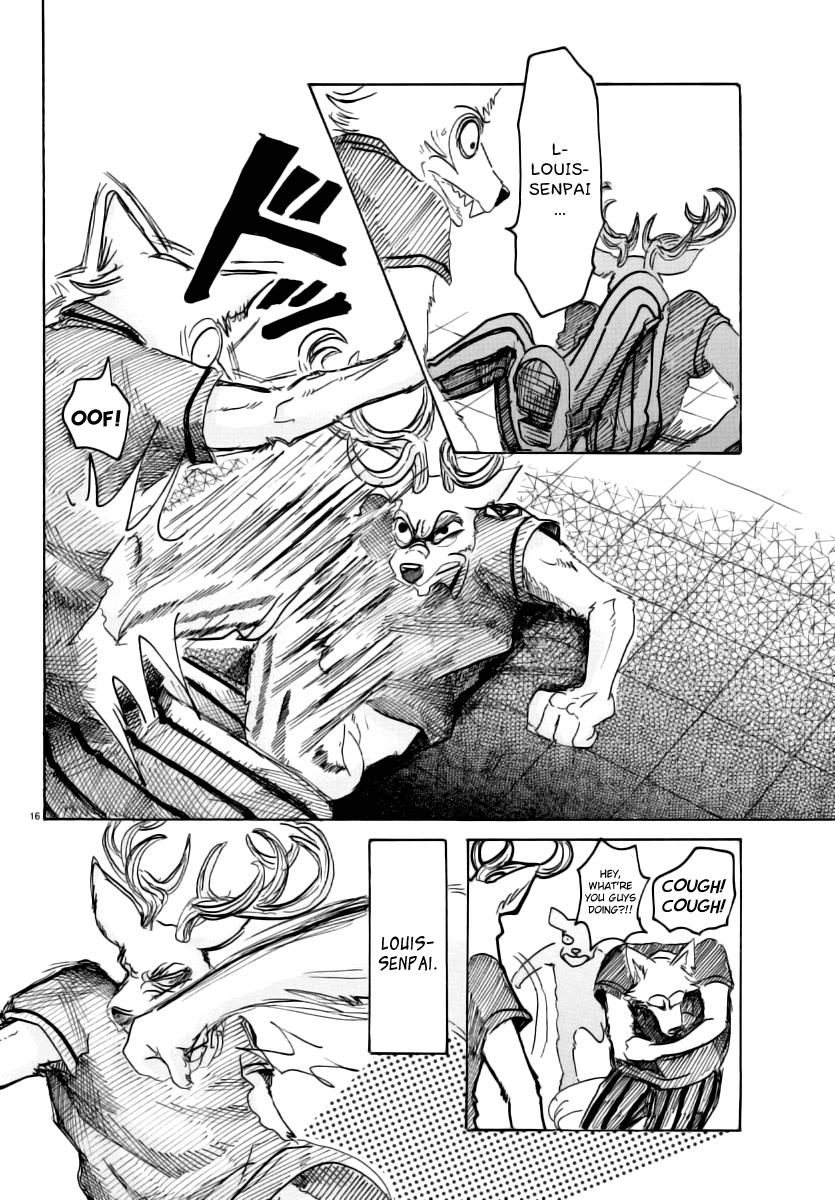 Beastars Chapter 36 page 16 - Chapter 36: To Raise a Fist
