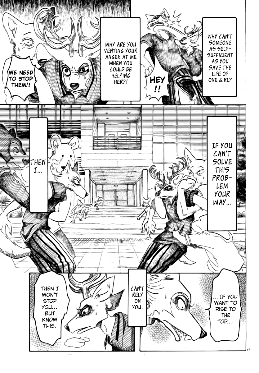 Beastars Chapter 36 page 17 - Chapter 36: To Raise a Fist