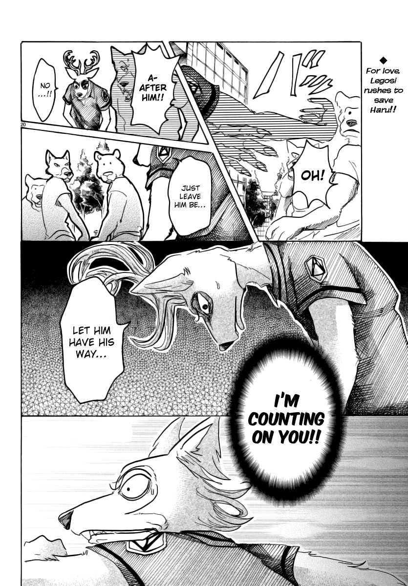 Beastars Chapter 36 page 19 - Chapter 36: To Raise a Fist