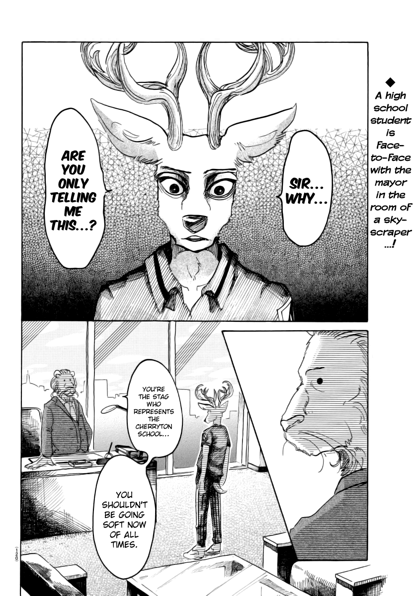 Beastars Chapter 36 page 2 - Chapter 36: To Raise a Fist