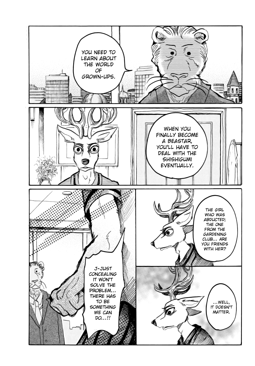 Beastars Chapter 36 page 3 - Chapter 36: To Raise a Fist