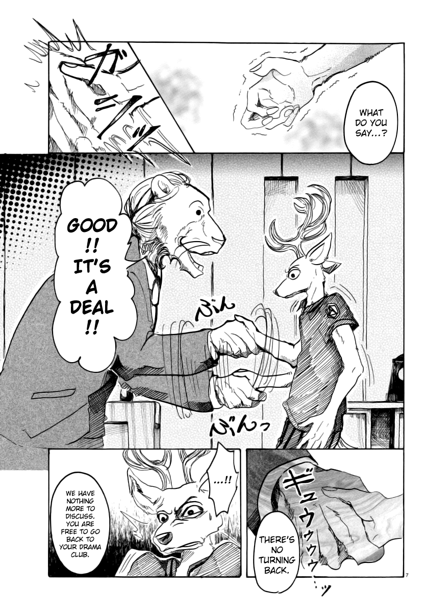 Beastars Chapter 36 page 7 - Chapter 36: To Raise a Fist