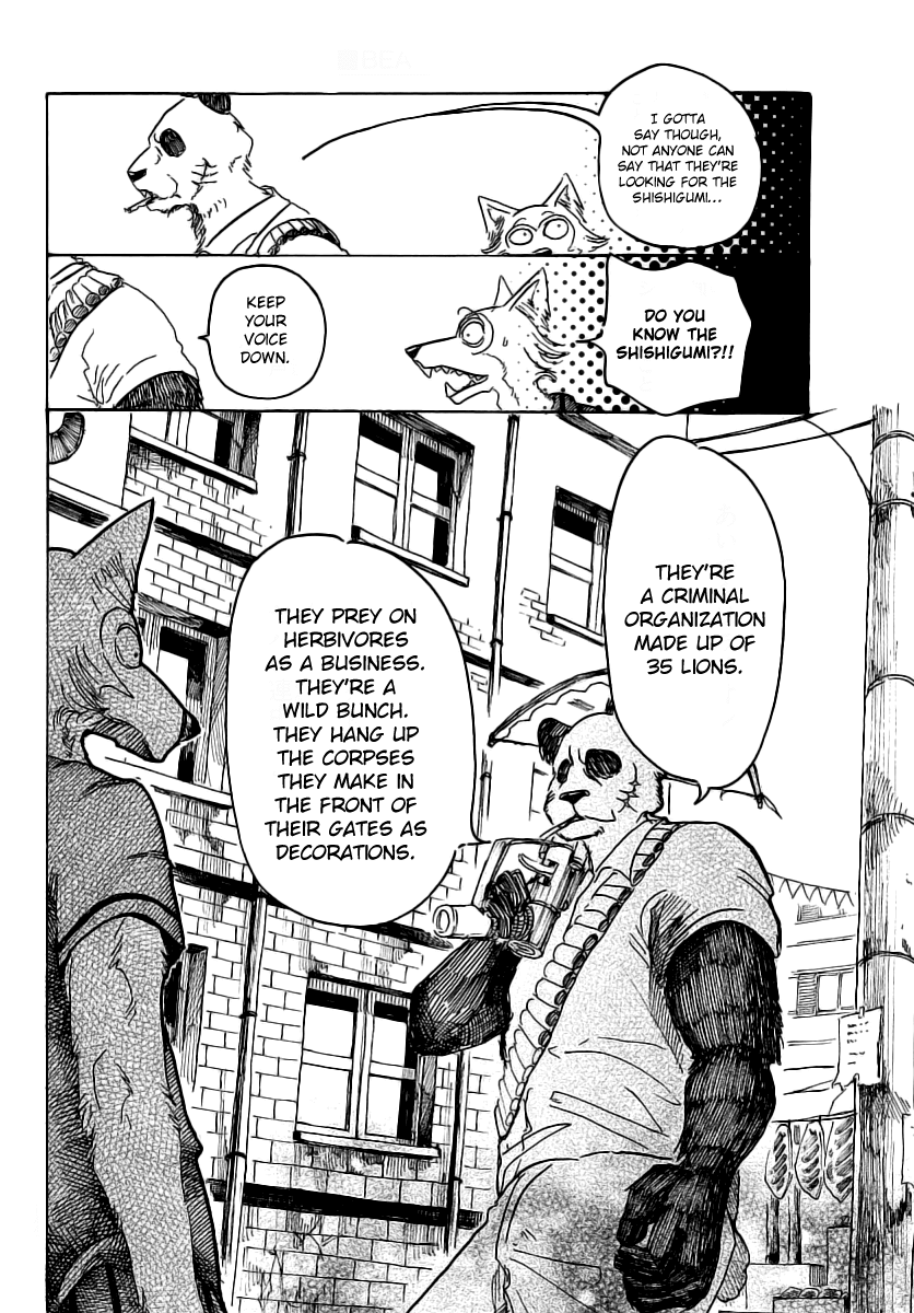 Beastars Chapter 37 page 13 - Chapter 37: Gathering Rain Clouds