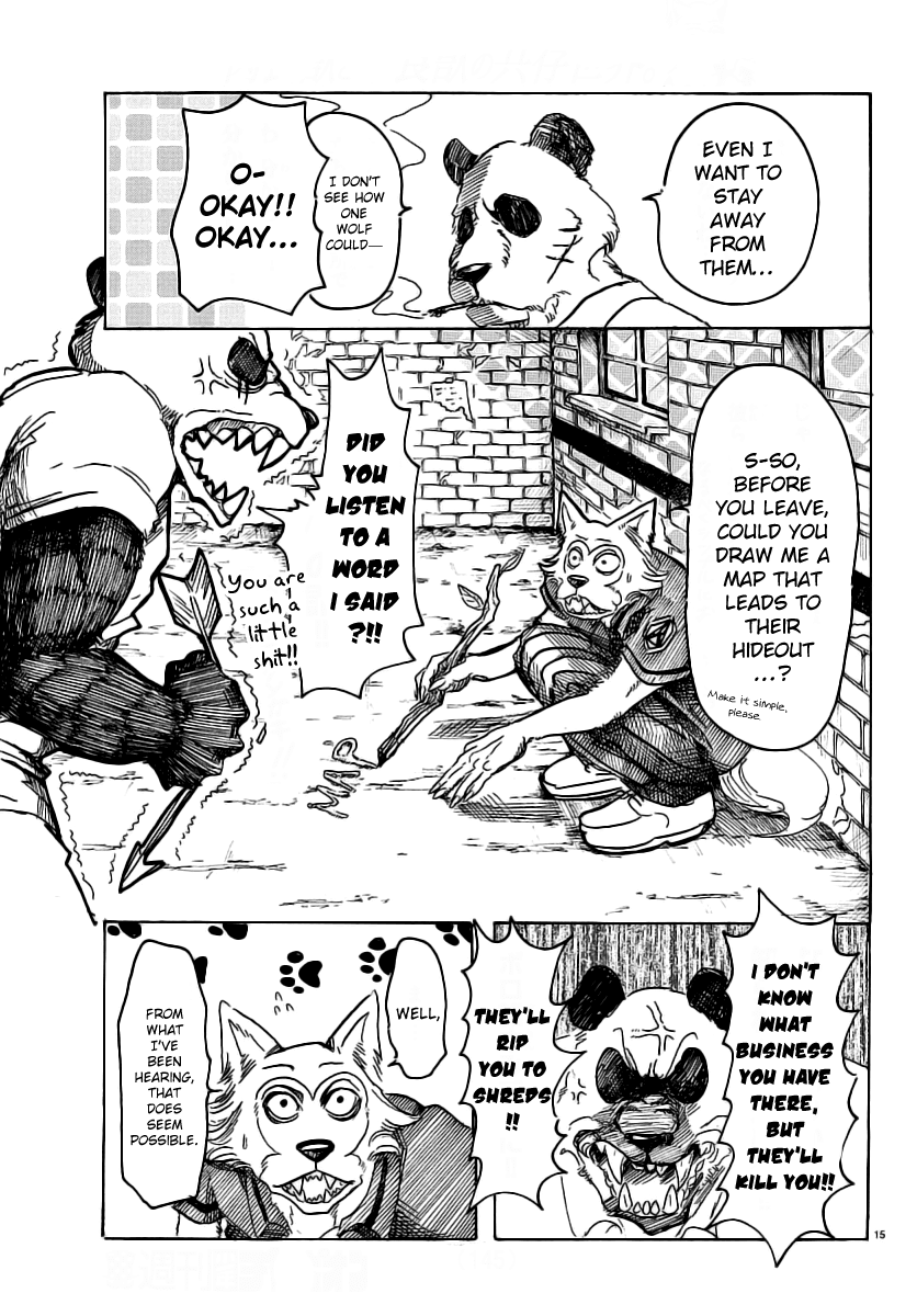 Beastars Chapter 37 page 14 - Chapter 37: Gathering Rain Clouds