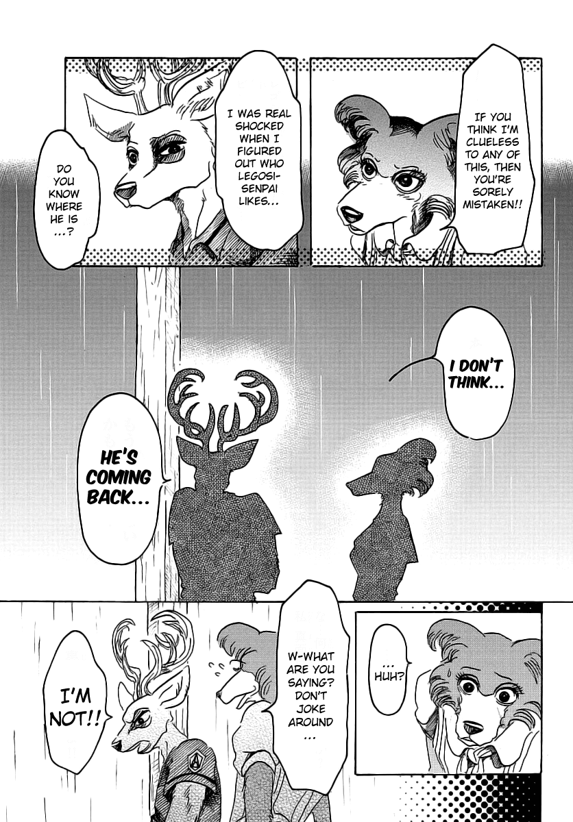 Beastars Chapter 37 page 18 - Chapter 37: Gathering Rain Clouds