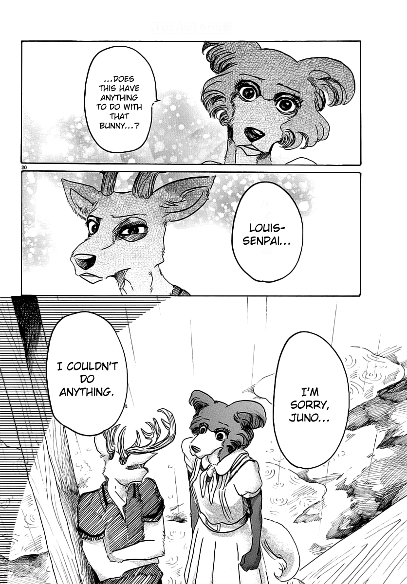 Beastars Chapter 37 page 19 - Chapter 37: Gathering Rain Clouds