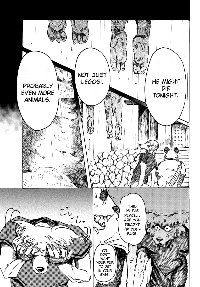 Beastars Chapter 37 page 20 - Chapter 37: Gathering Rain Clouds