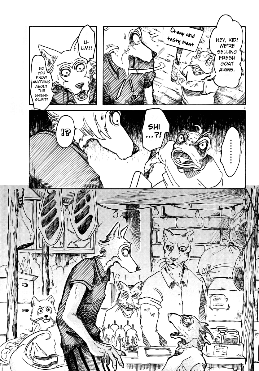 Beastars Chapter 37 page 3 - Chapter 37: Gathering Rain Clouds