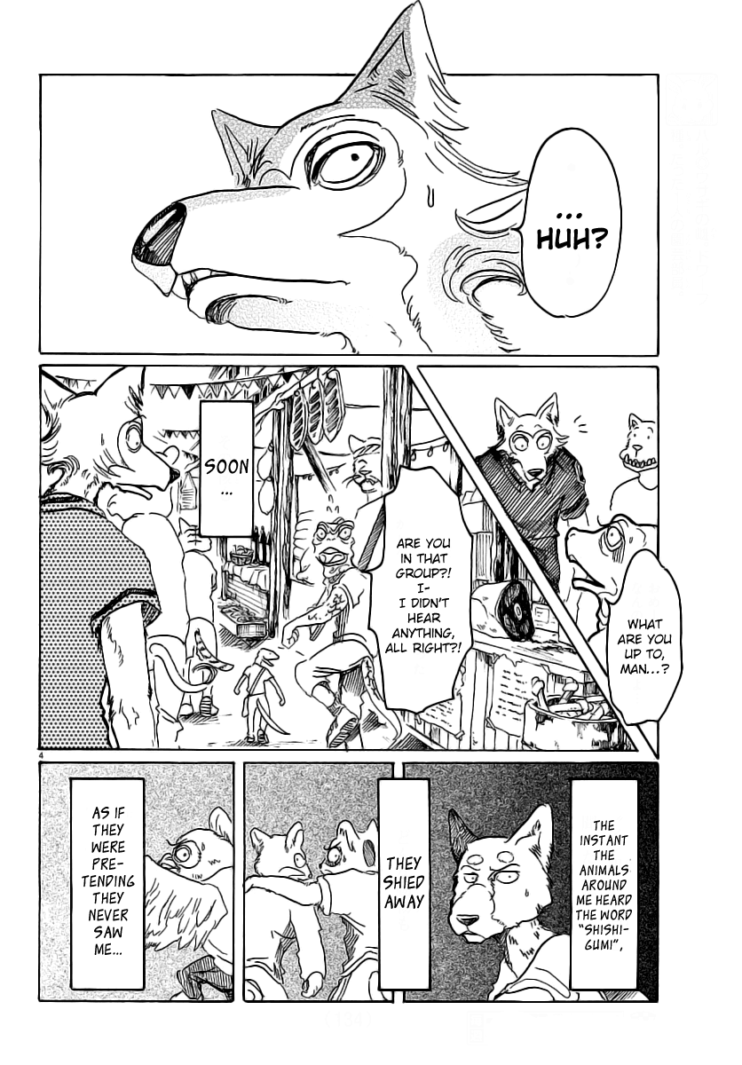 Beastars Chapter 37 page 4 - Chapter 37: Gathering Rain Clouds