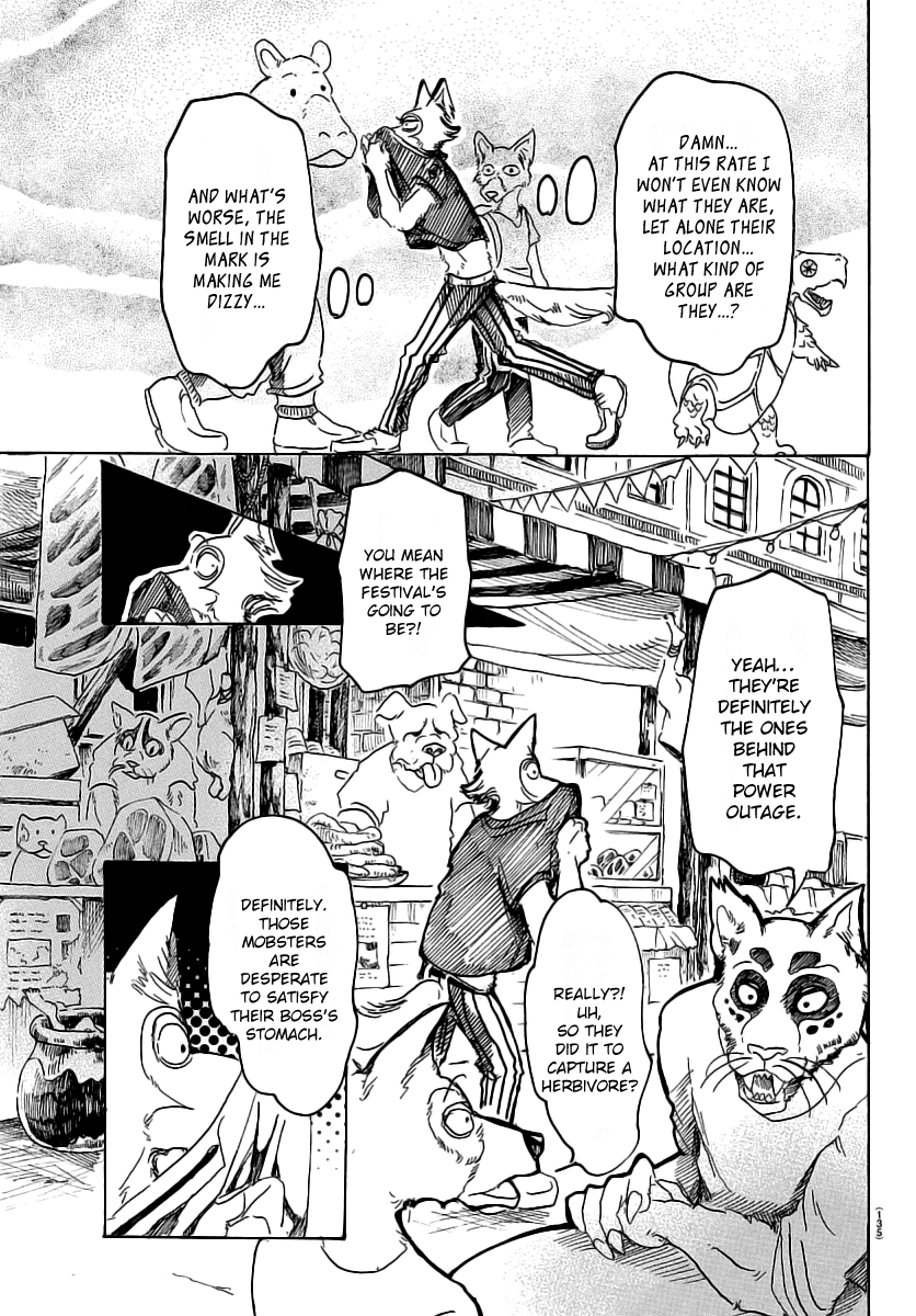 Beastars Chapter 37 page 5 - Chapter 37: Gathering Rain Clouds