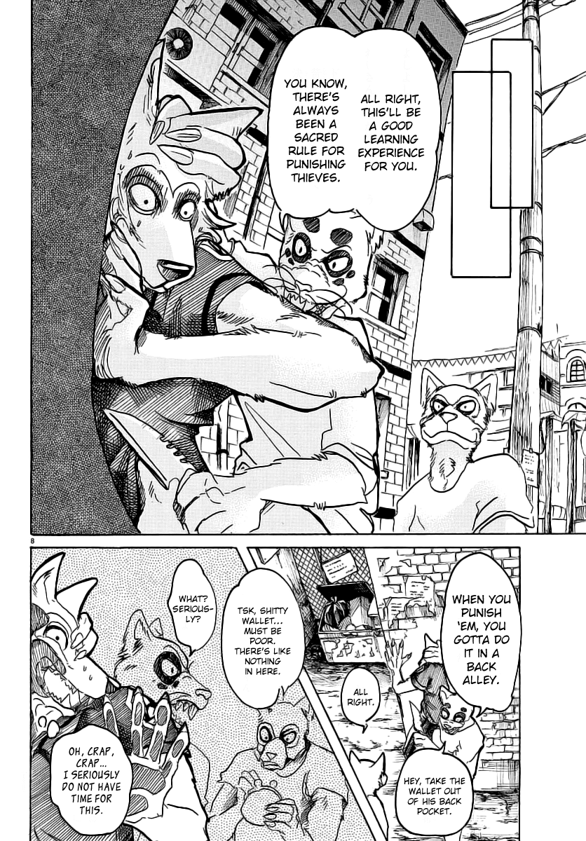 Beastars Chapter 37 page 8 - Chapter 37: Gathering Rain Clouds