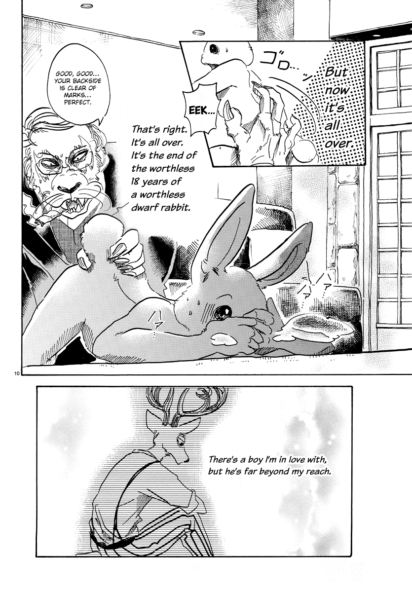 Beastars Chapter 38 page 10 - Chapter 38: White Fur on a Piece of Lined Paper