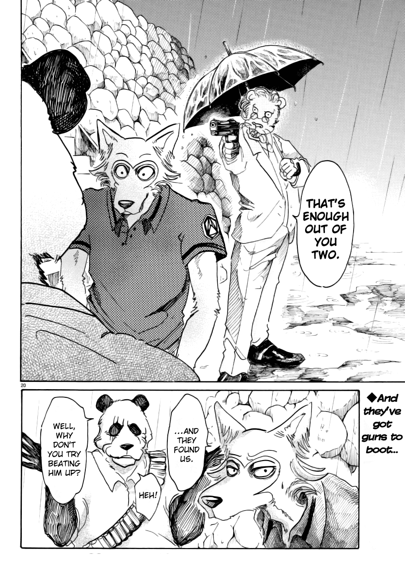 Beastars Chapter 38 page 19 - Chapter 38: White Fur on a Piece of Lined Paper