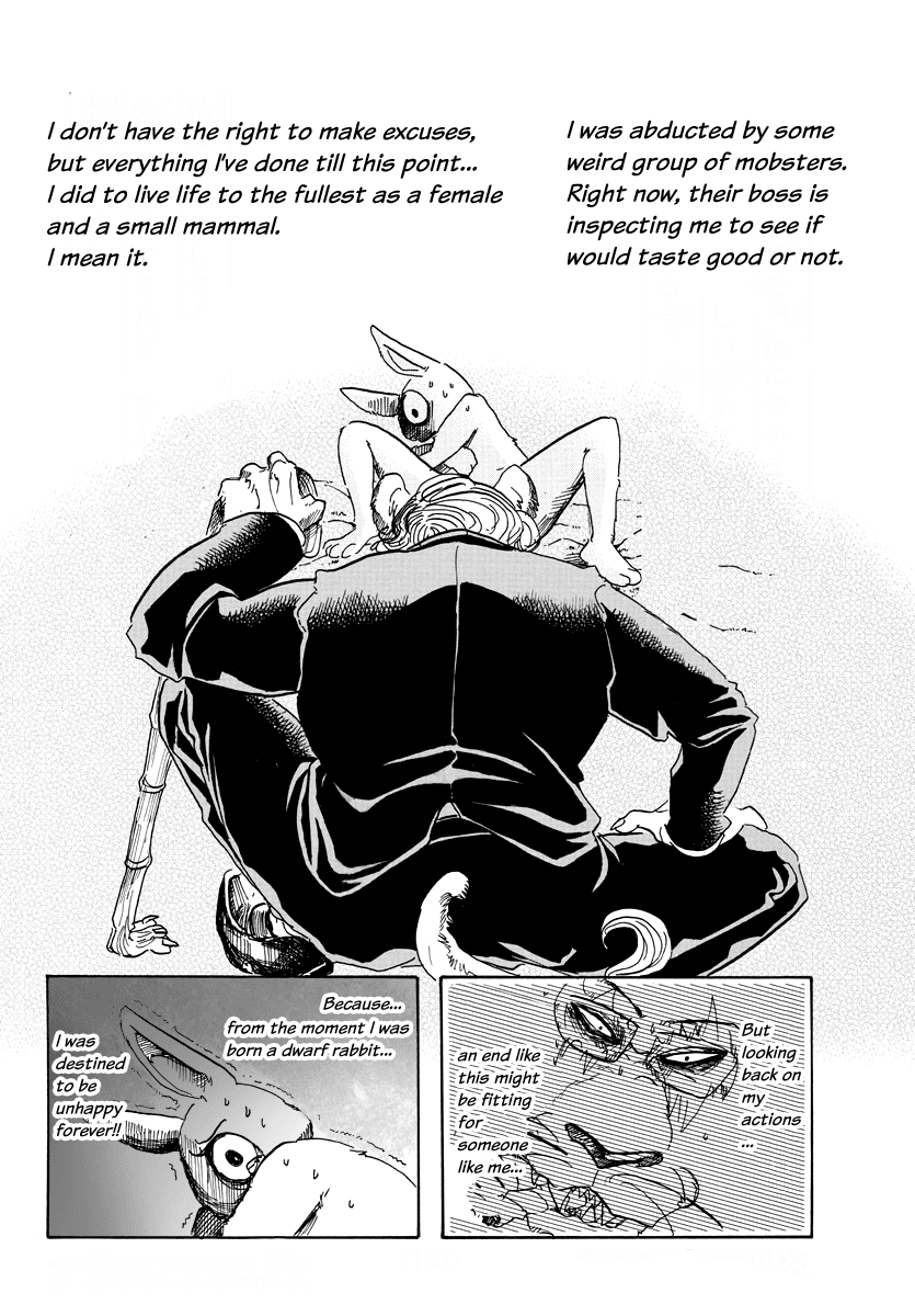 Beastars Chapter 38 page 4 - Chapter 38: White Fur on a Piece of Lined Paper