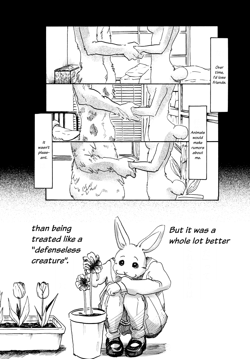 Beastars Chapter 38 page 9 - Chapter 38: White Fur on a Piece of Lined Paper