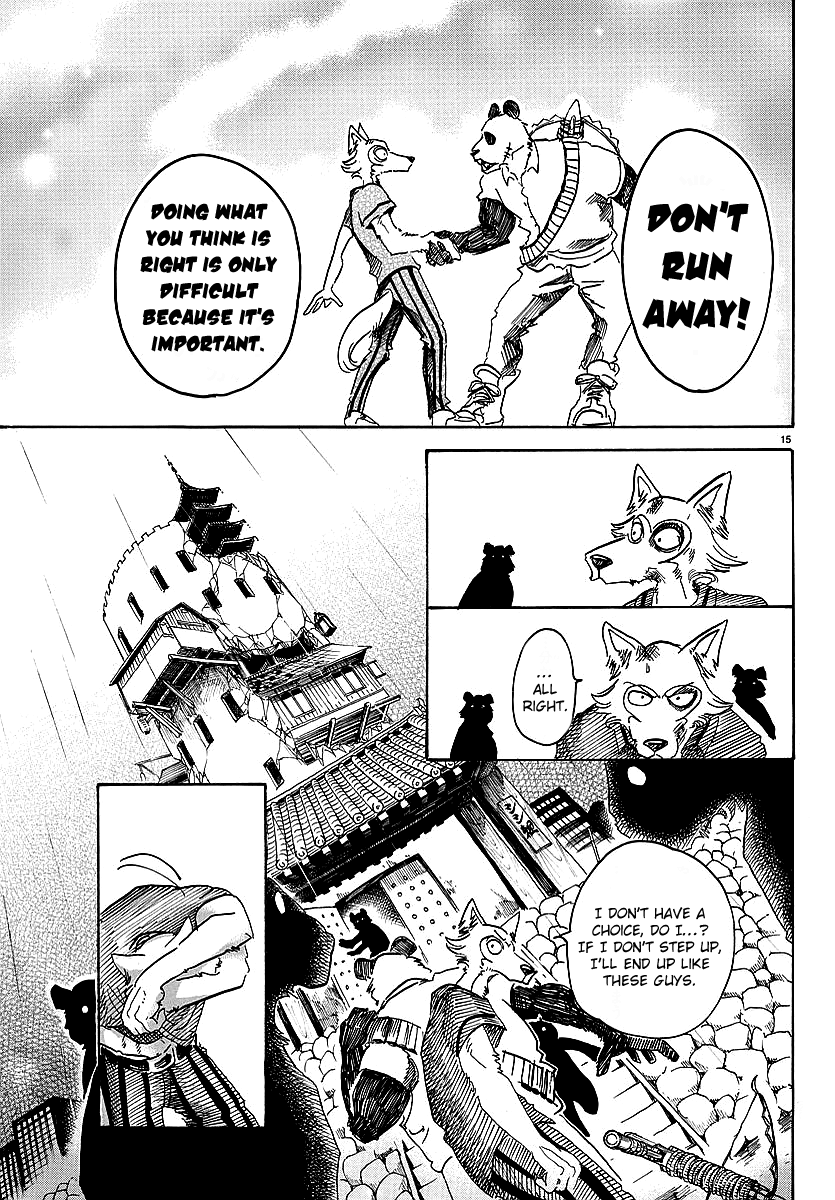 Beastars Chapter 39 page 15 - Chapter 39: I Wanna Hold You