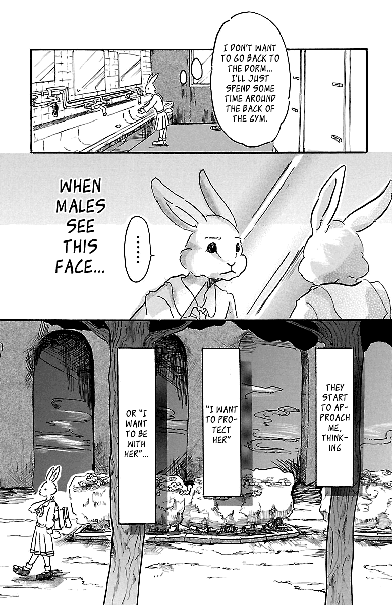 Beastars Chapter 4 page 15 - Chapter 4: A Moderately Bad Day Even for a Bunny Rabbit