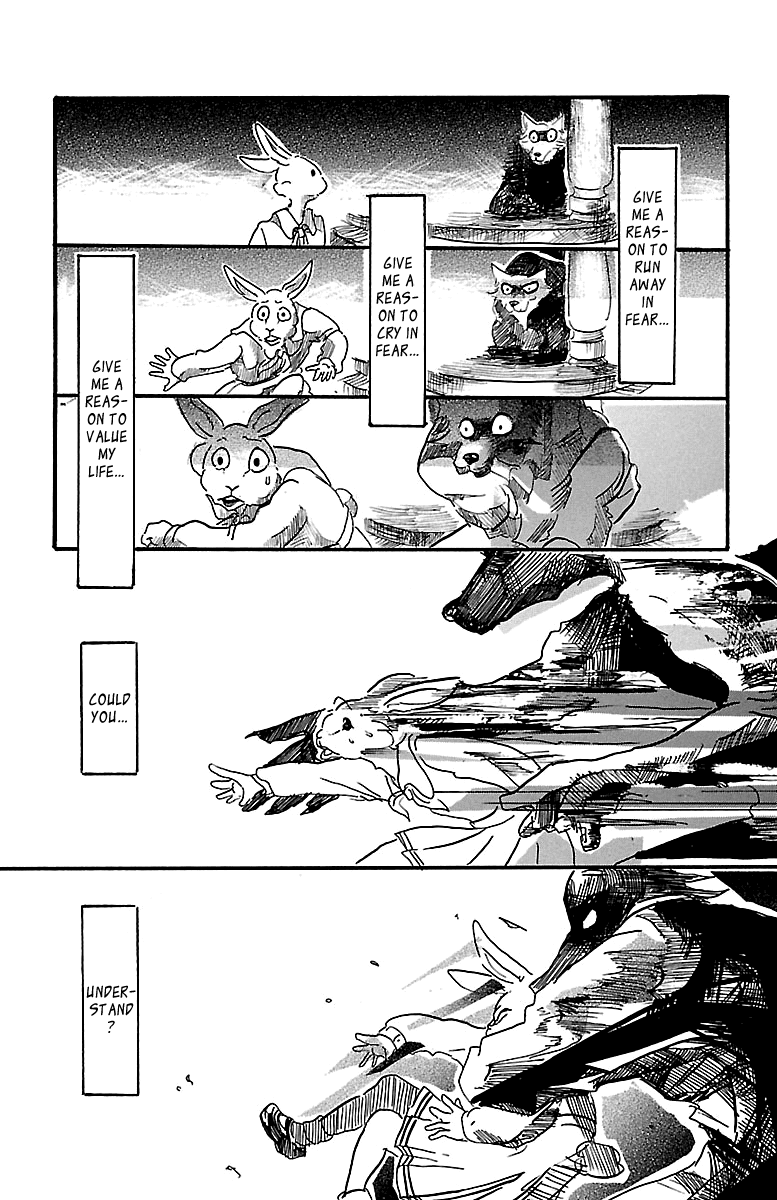 Beastars Chapter 4 page 21 - Chapter 4: A Moderately Bad Day Even for a Bunny Rabbit