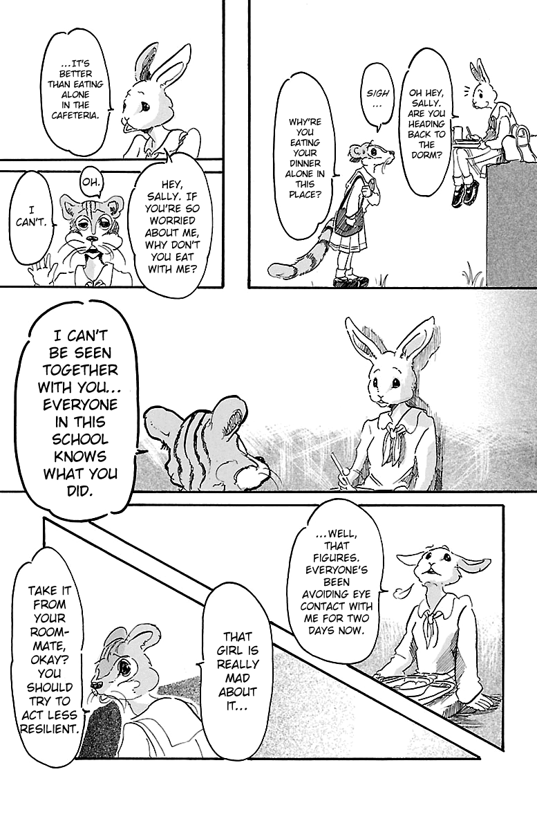 Beastars Chapter 4 page 7 - Chapter 4: A Moderately Bad Day Even for a Bunny Rabbit