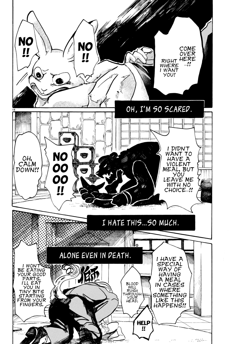 Beastars Chapter 40 page 13 - Chapter 40: Overflowing Heart, Bursting Lungs