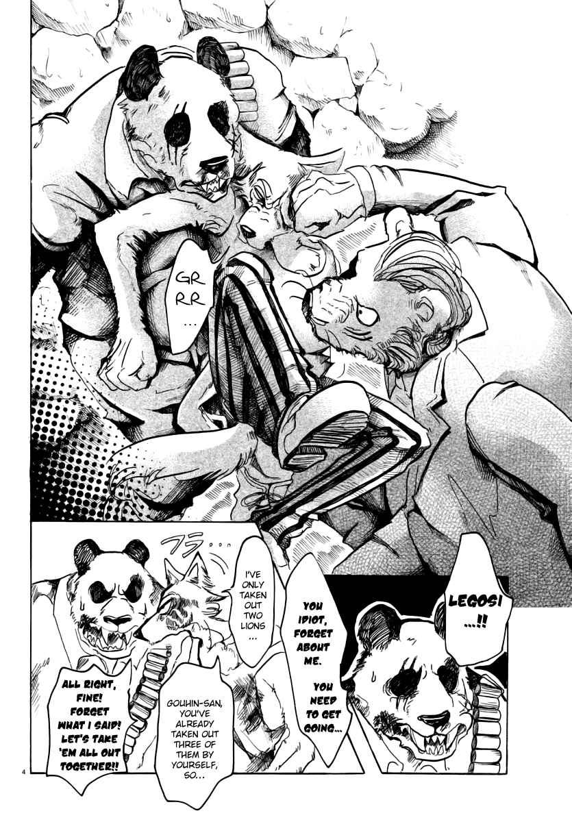 Beastars Chapter 40 page 4 - Chapter 40: Overflowing Heart, Bursting Lungs