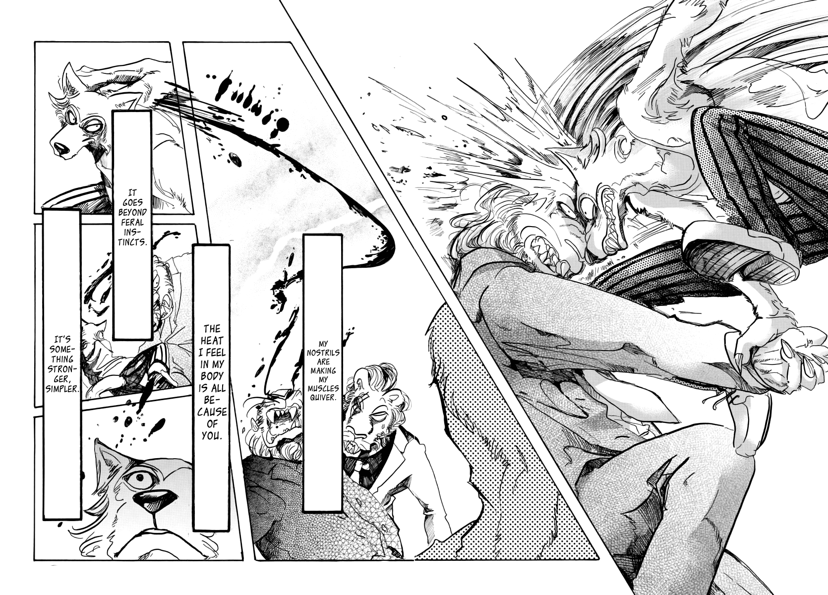 Beastars Chapter 40 page 8 - Chapter 40: Overflowing Heart, Bursting Lungs