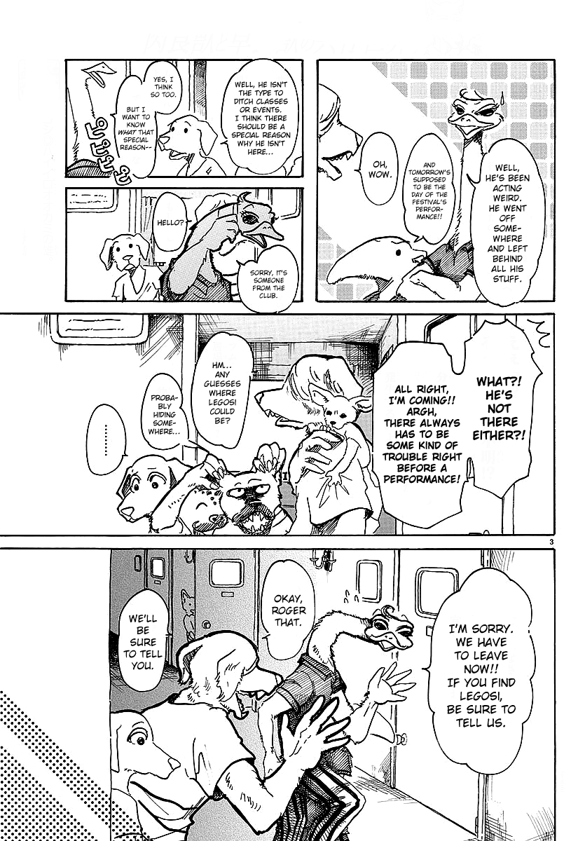 Beastars Chapter 41 page 3 - Chapter 41: Large Loyalty