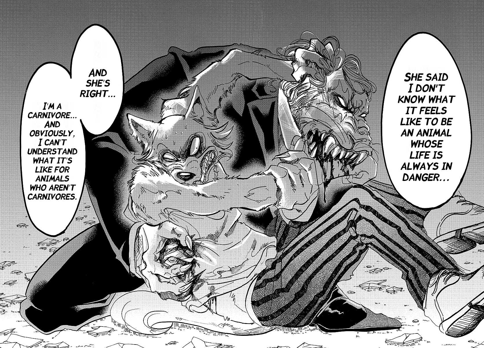 Beastars Chapter 41 page 8 - Chapter 41: Large Loyalty