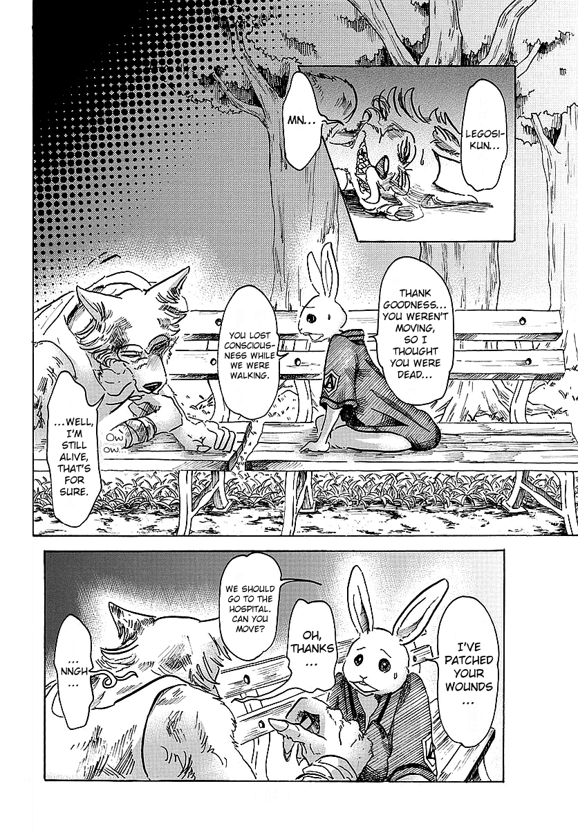 Beastars Chapter 42 page 14 - Chapter 42: Together in the Thick Night