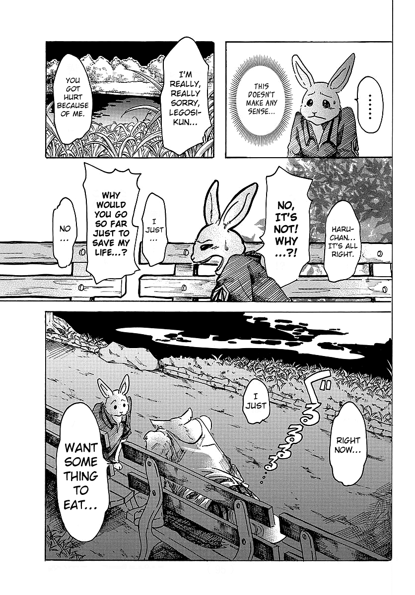 Beastars Chapter 42 page 15 - Chapter 42: Together in the Thick Night