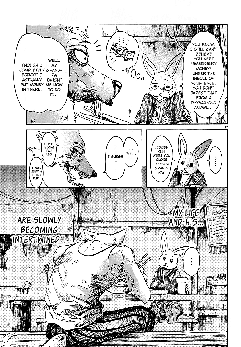 Beastars Chapter 42 page 17 - Chapter 42: Together in the Thick Night