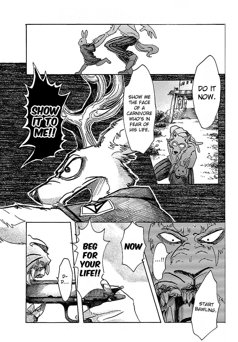 Beastars Chapter 42 page 9 - Chapter 42: Together in the Thick Night