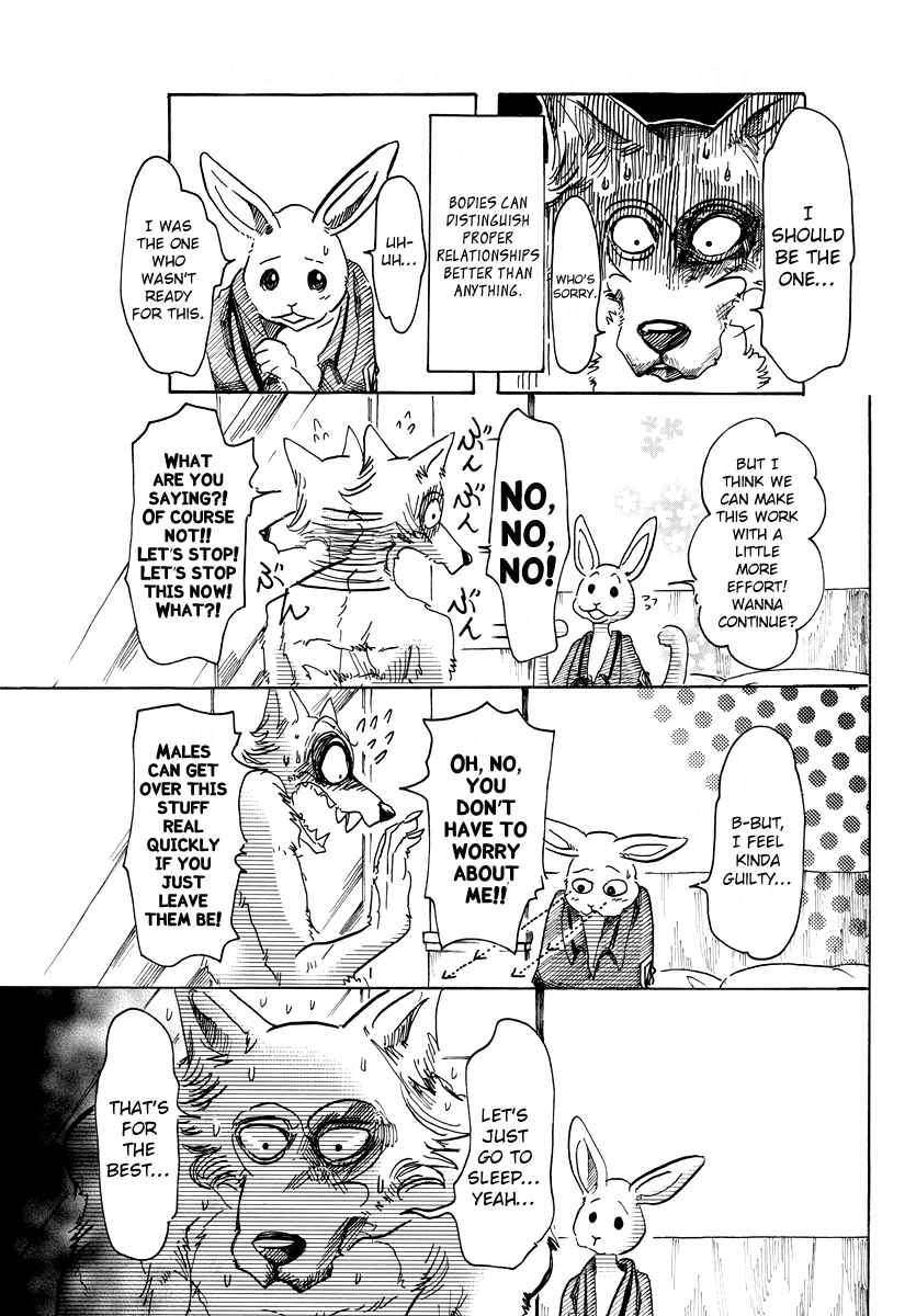 Beastars Chapter 44 page 13 - Chapter 44: Cemented by Warm Sweat