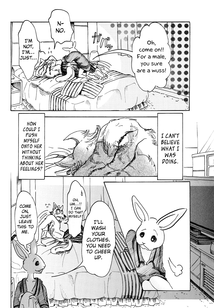 Beastars Chapter 44 page 14 - Chapter 44: Cemented by Warm Sweat