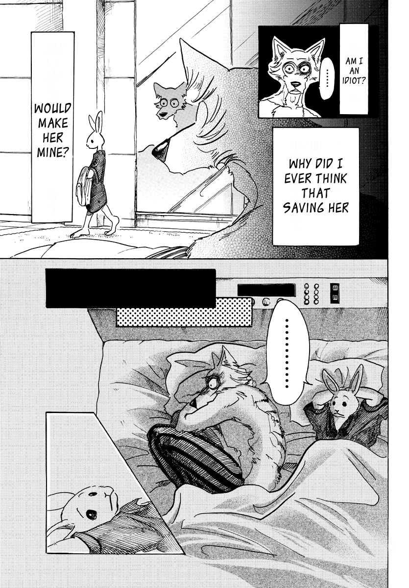 Beastars Chapter 44 page 15 - Chapter 44: Cemented by Warm Sweat