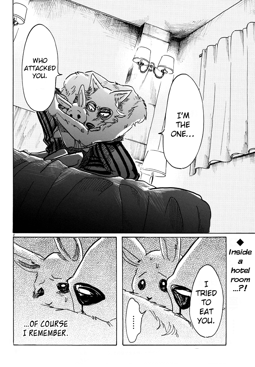 Beastars Chapter 44 page 2 - Chapter 44: Cemented by Warm Sweat
