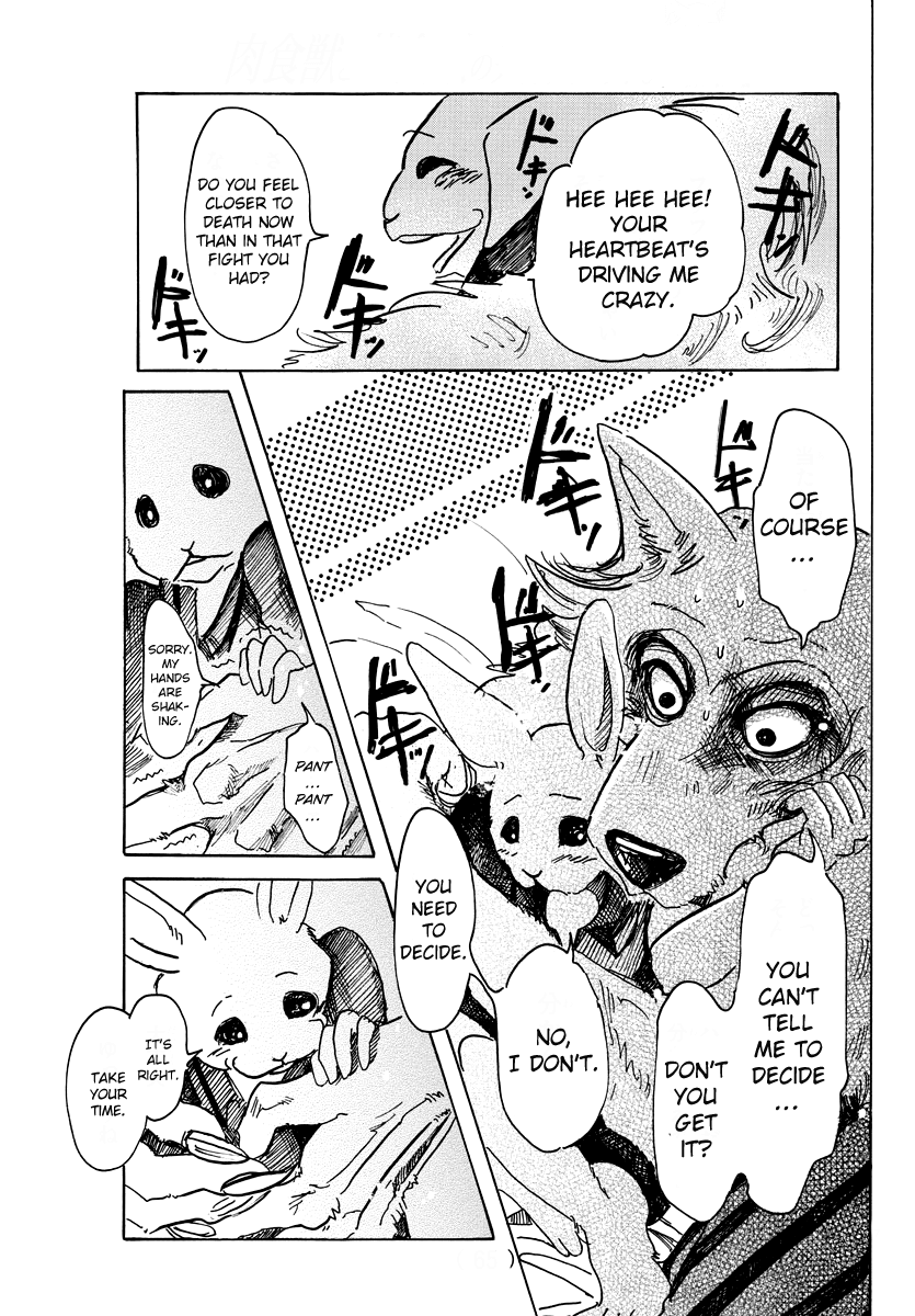 Beastars Chapter 44 page 7 - Chapter 44: Cemented by Warm Sweat