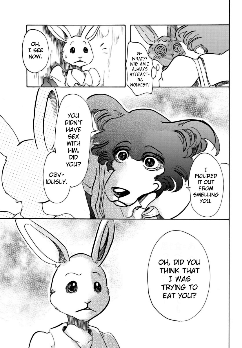 Beastars Chapter 45 page 19 - Chapter 45: A Black Hole Beneath Her Eyelashes